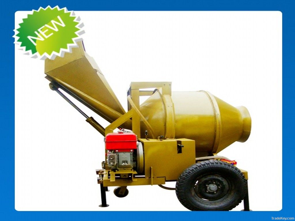 Hot sale ! portable , diesel concrete mixer JDC350 for outdoor use