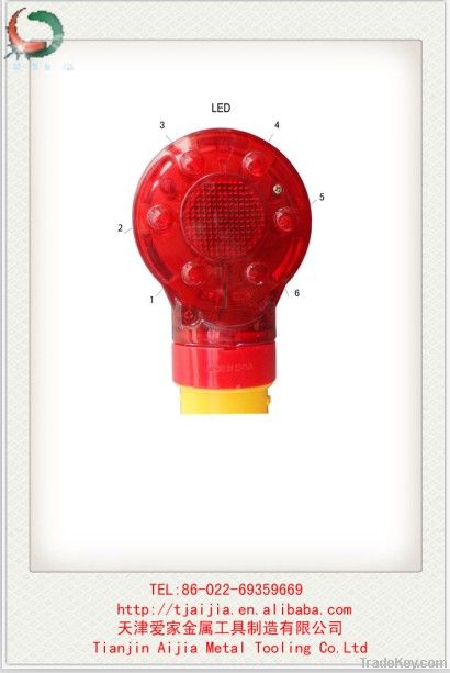 12 V battery portable led traffic light