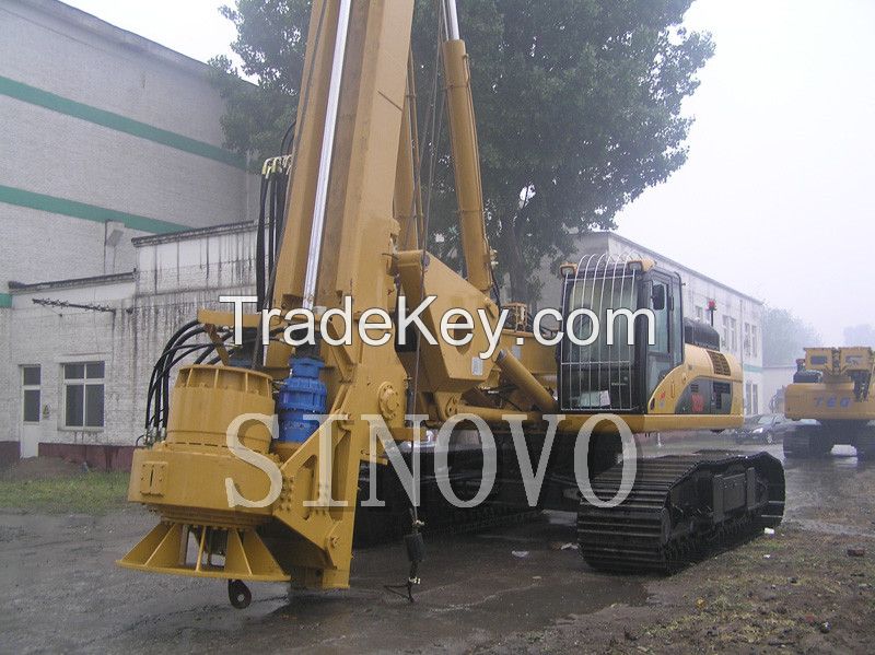 Rotary Drilling Machine Foundation Pile Equipment Original CAT TR220D Rigs