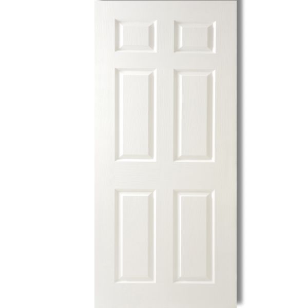 Molded HDF Door Skin with texture & premiered white