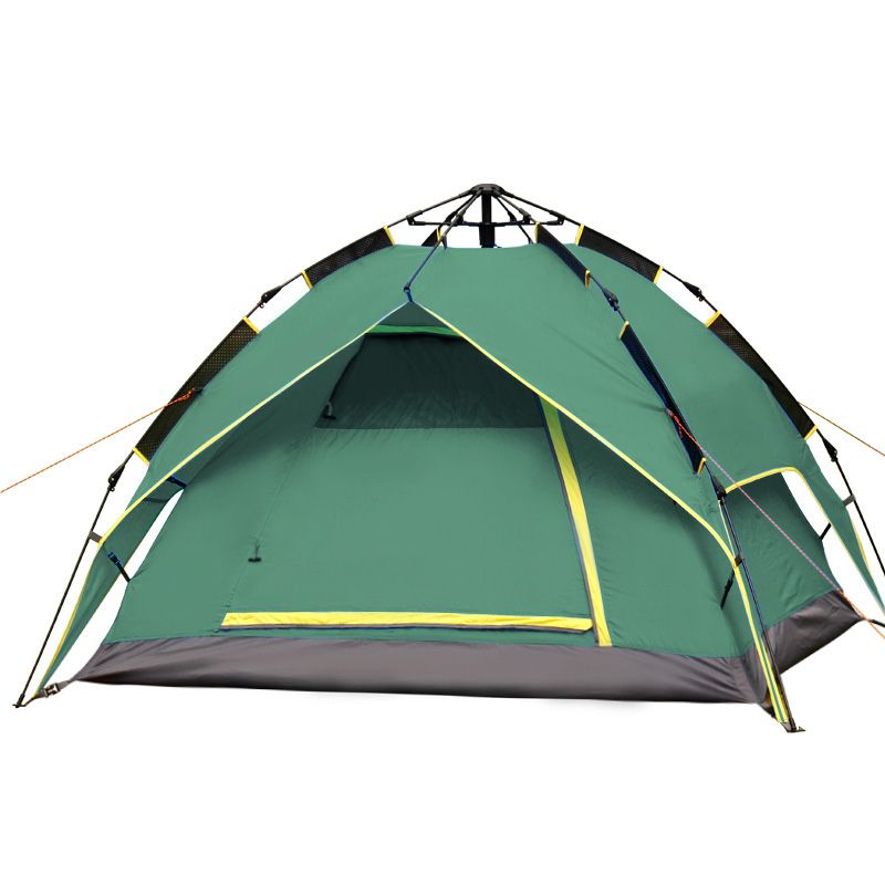 High quality outdoors camping tent double layer 3-4 person 4 season waterproof
