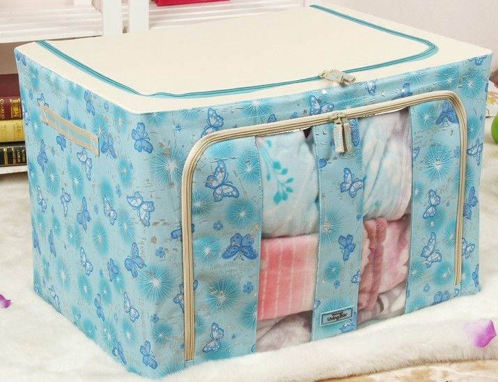 Home article Clothing Bin organizer storage box oxford fabric Large underwear finishing box baina 55L