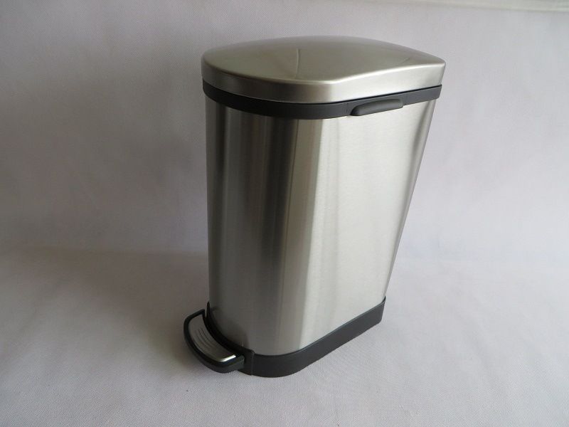 Home articles Stainless Steel trash can waste garbage bin garbage can Waste Bins rubbish 