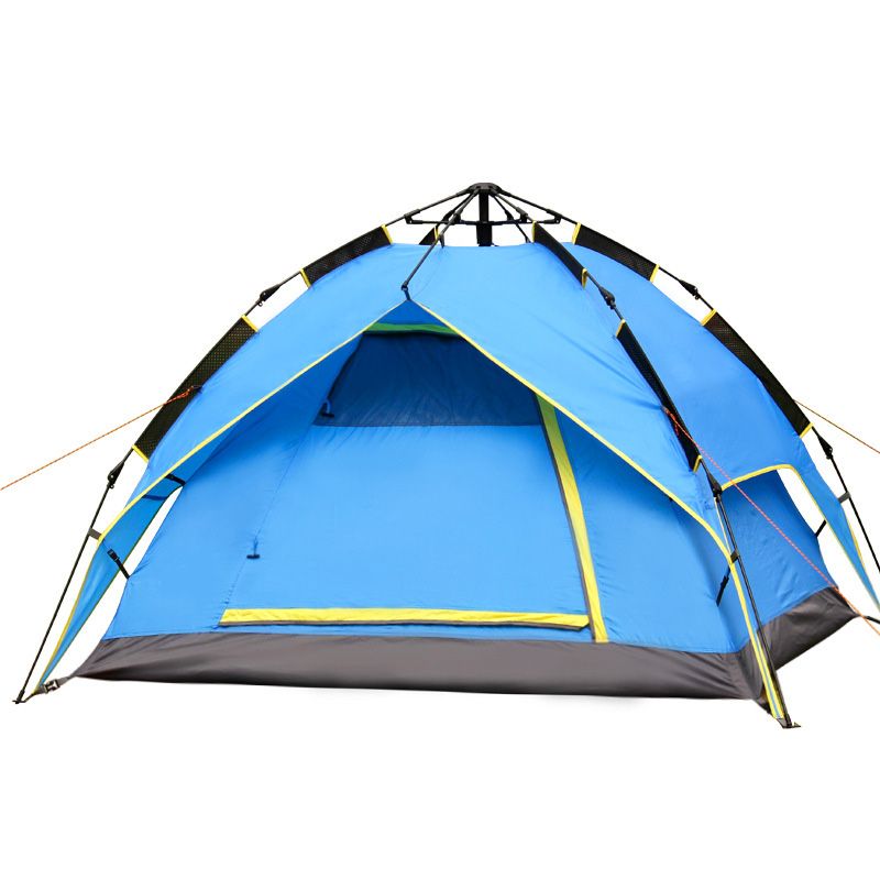 High quality outdoors camping tent double layer 3-4 person 4 season waterproof