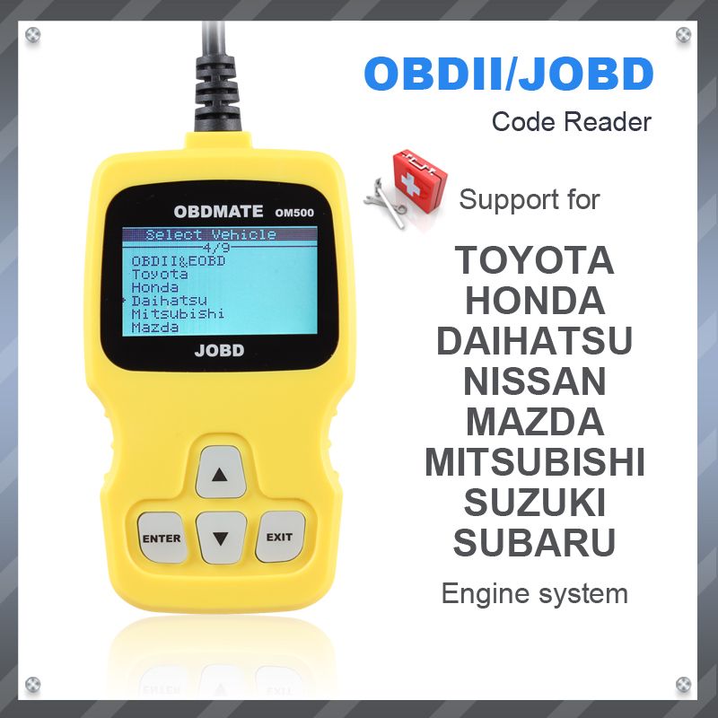 AUTOPHIX OBDII JOBD Code Reader for Japanese Car Detector OBDMATE OM500