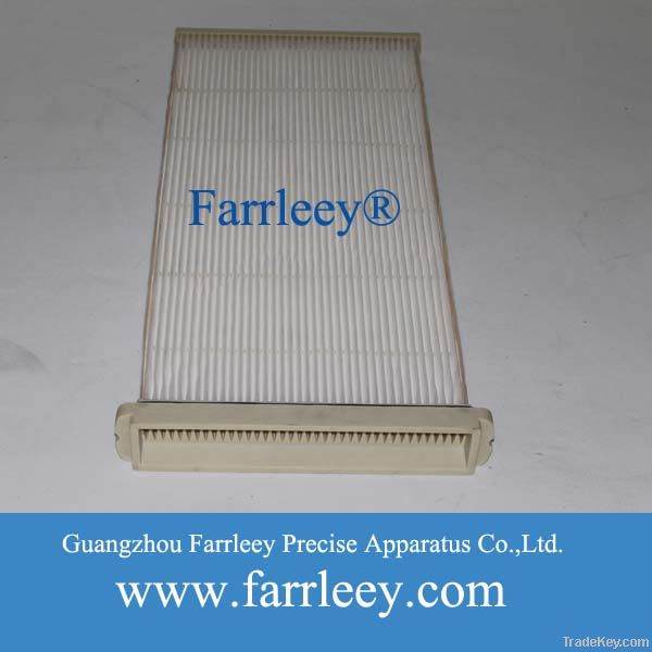 Replace WAM filter cartridge, cement silo cell flat filter