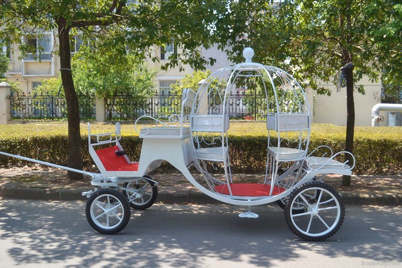 Cinderella pumpkin horse carriage