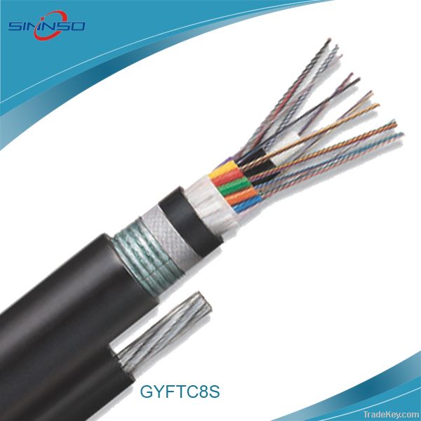 GYFTC8S fig.8 figure8 central tube type of outdoor optical fiber cable