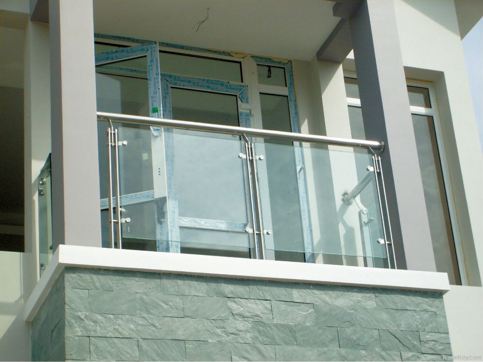 stainless steel balcony handrail
