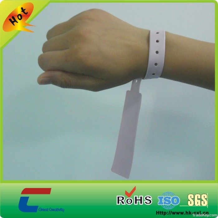 UHF soft pvc RFID wristband EPC Gen2