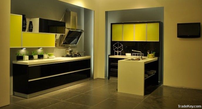 Decorative Kitchen cabinet High Gloss UV board