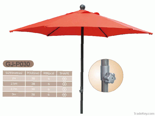 Straight bar umbrella