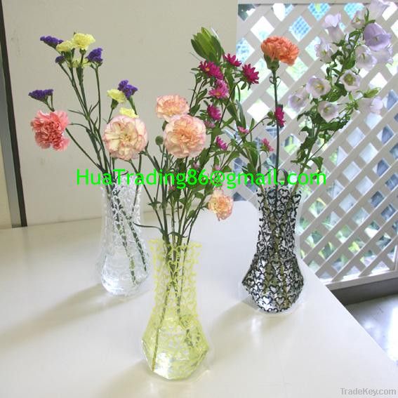 Folding flower vase, Easy vase