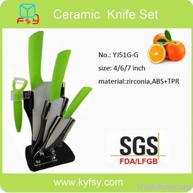 kitchen ceramic knife set