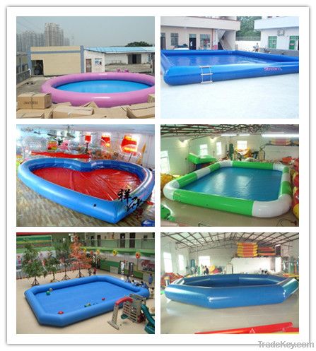 2013 hot selling inflatable water pool