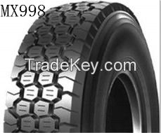 12.00R20 radial truck tyre wood self-cleaning large pattern design