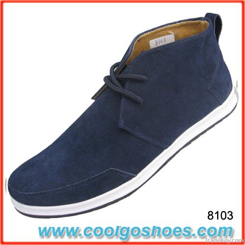 lace up men designer men casual shoes manufacturer made in guangzhou