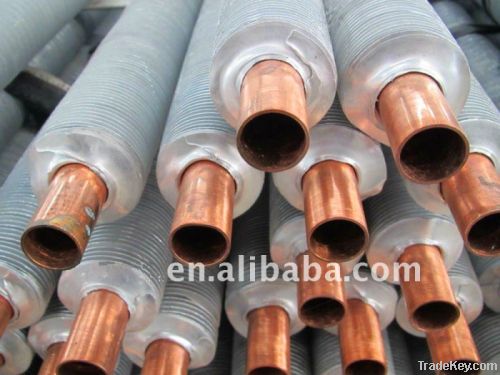 copper-aluminum composite finned tube