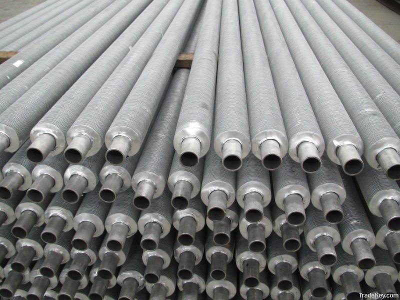 Aluminum finned tube