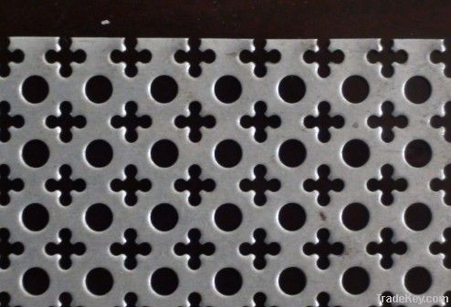 Decoration perforated plate