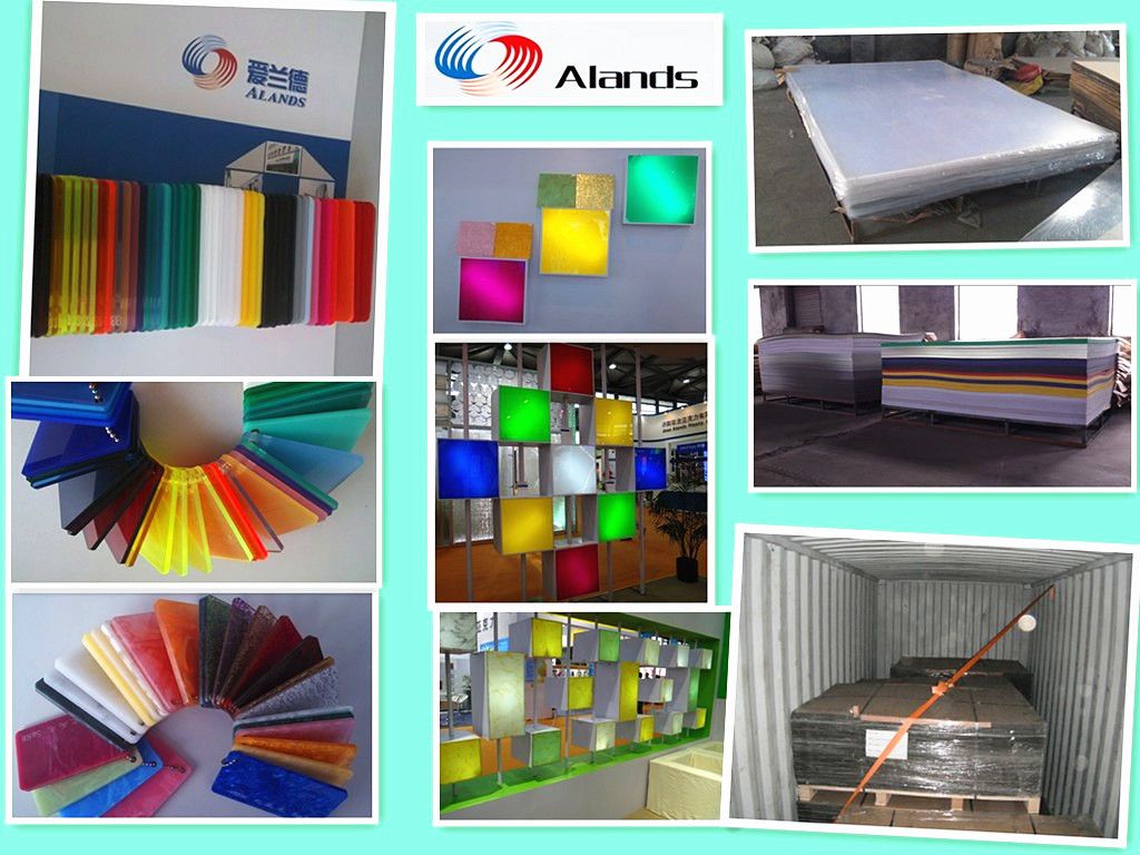 Transparent and colors Plexiglass Sheet