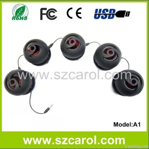 3W sport speaker for iPhone 4GS iPod MP3