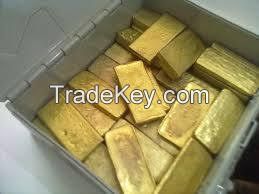 Gold Bar and dust 