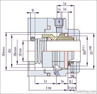 HQ3 model mechanical seal