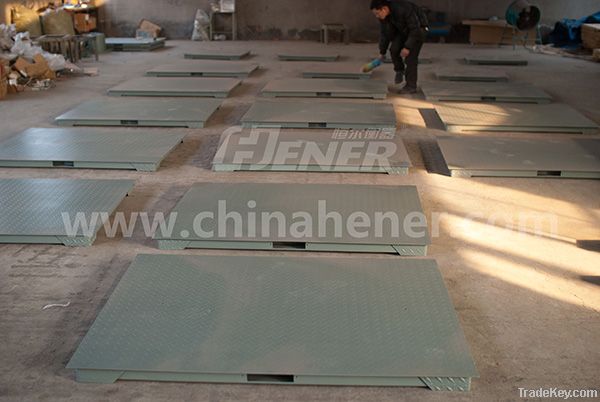 2*2M 1T Platform Scale Floor Scale (Single Deck)