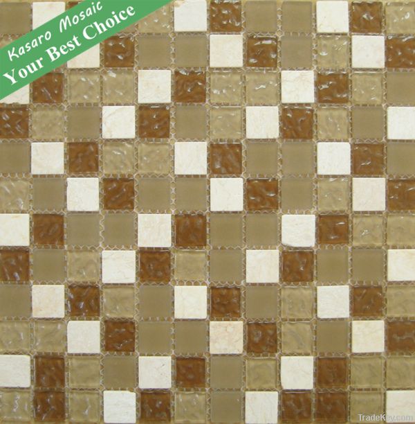 Galaxy Stone Blend Glass Mosaic(KN-13012421)