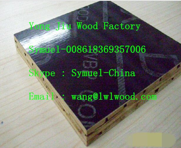 (12-30mm)  film faced bamboo plywood/Fancy Plywood/Building Construction Materials