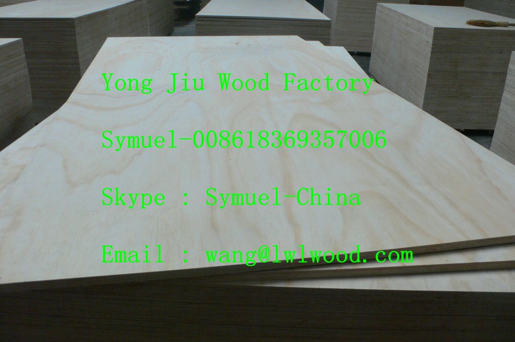 (1.6-40mm)FSC/CARB furniture grade Pine commercial plywood sheet