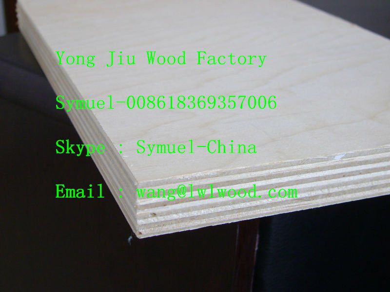 bleaching poplar furniture grade LVB plywood sheet