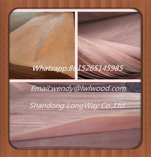 natural gurjan/keruing face veneer for door