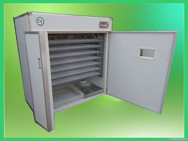 450USD Full-automatic chicken egg incubator hatching for 1848 eggs