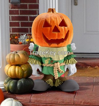 Hot Selling Halloween Resin Pumpkin Stands