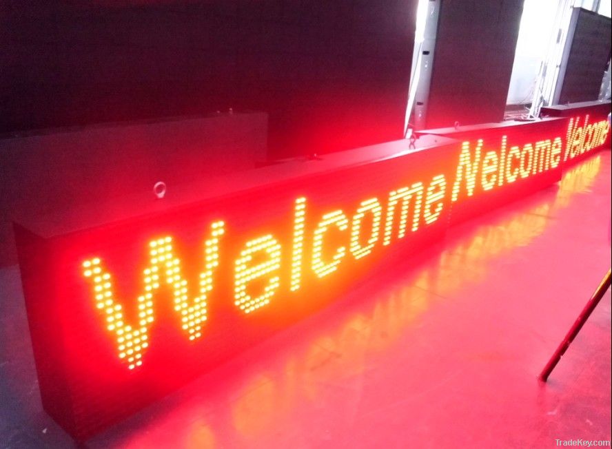 led scrolling display, video wall, led moving display, led signs