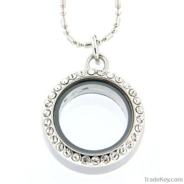 Stainless Steel Floating Locket Jewelry Supplier FCL006