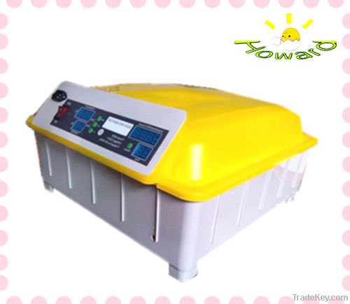 48 eggs transparent full automatic chicken egg incubator