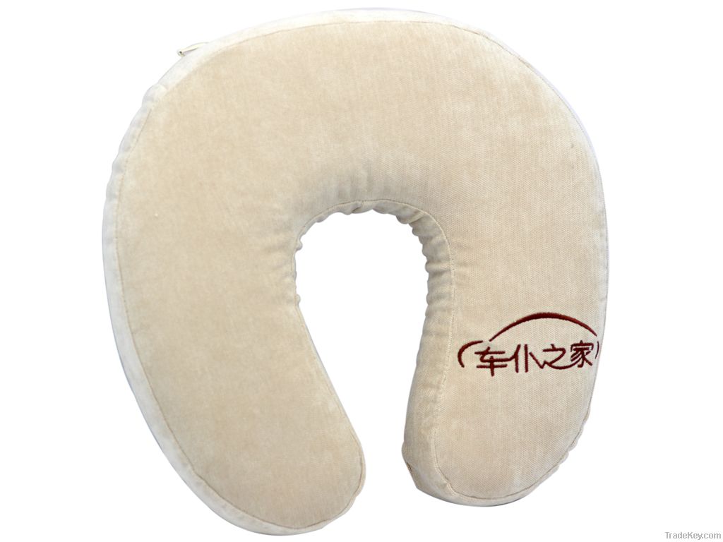 CHIEF U-Shape Memory Neck Cushion - Beige