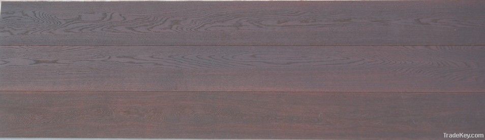 Oak carbonized natural oiled engineered wood flooring