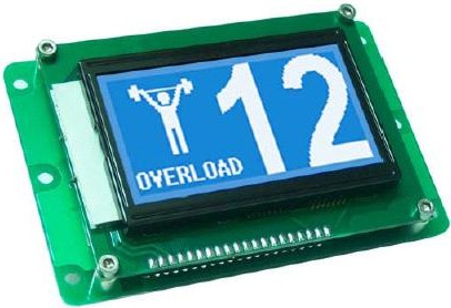 LCD Indicator for Elevators (LKG12864C7EB)