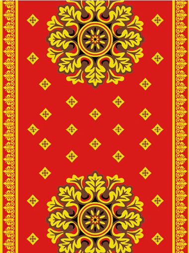 China top quality printed carpet