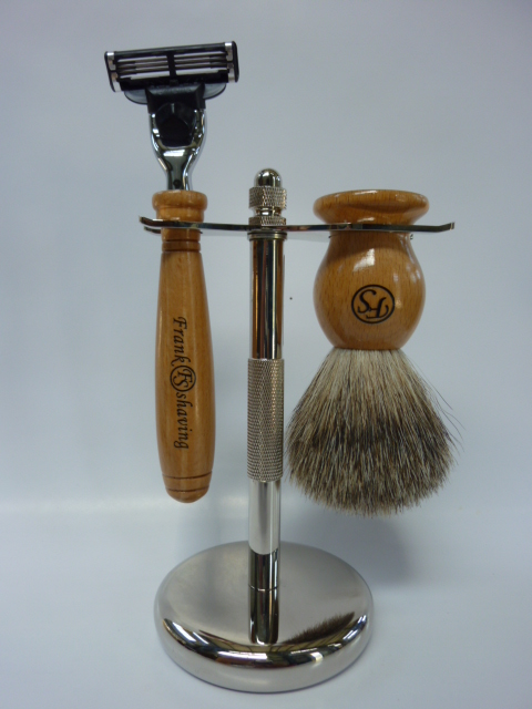 Frank Shaving brand(FS)wooden shaving set