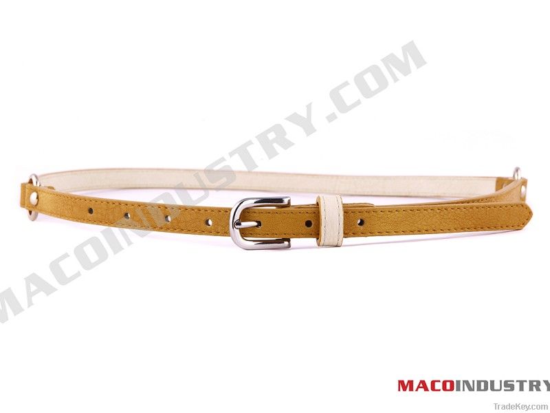 Fashion PU Skinny Belt - Maco195