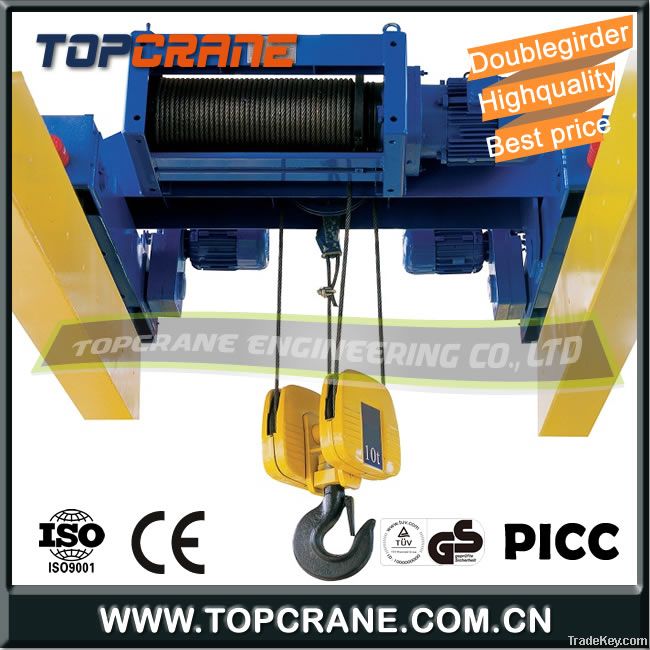 Double Girder Electric wire rope hoists