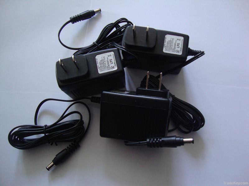 24V 1A USA plug with 3m DC wire power adapter power supply