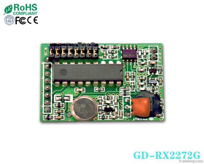 Fixed Code Receiver, Wireless Receiver for Security Alarm System