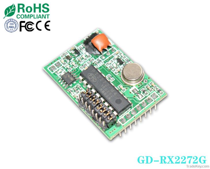 Fixed Code Receiver, Wireless Receiver for Security Alarm System