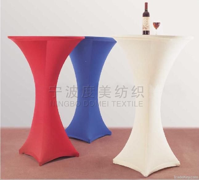 Cocktail spandex table linen